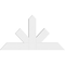Ekena Millwork Saratoga Architectural Grade PVC Gable Bracket, 36"W x 19 1/2"H x 2"D x 4"F, 13/12 Pitch GBP036X20X0204SAR00 - alternate 3